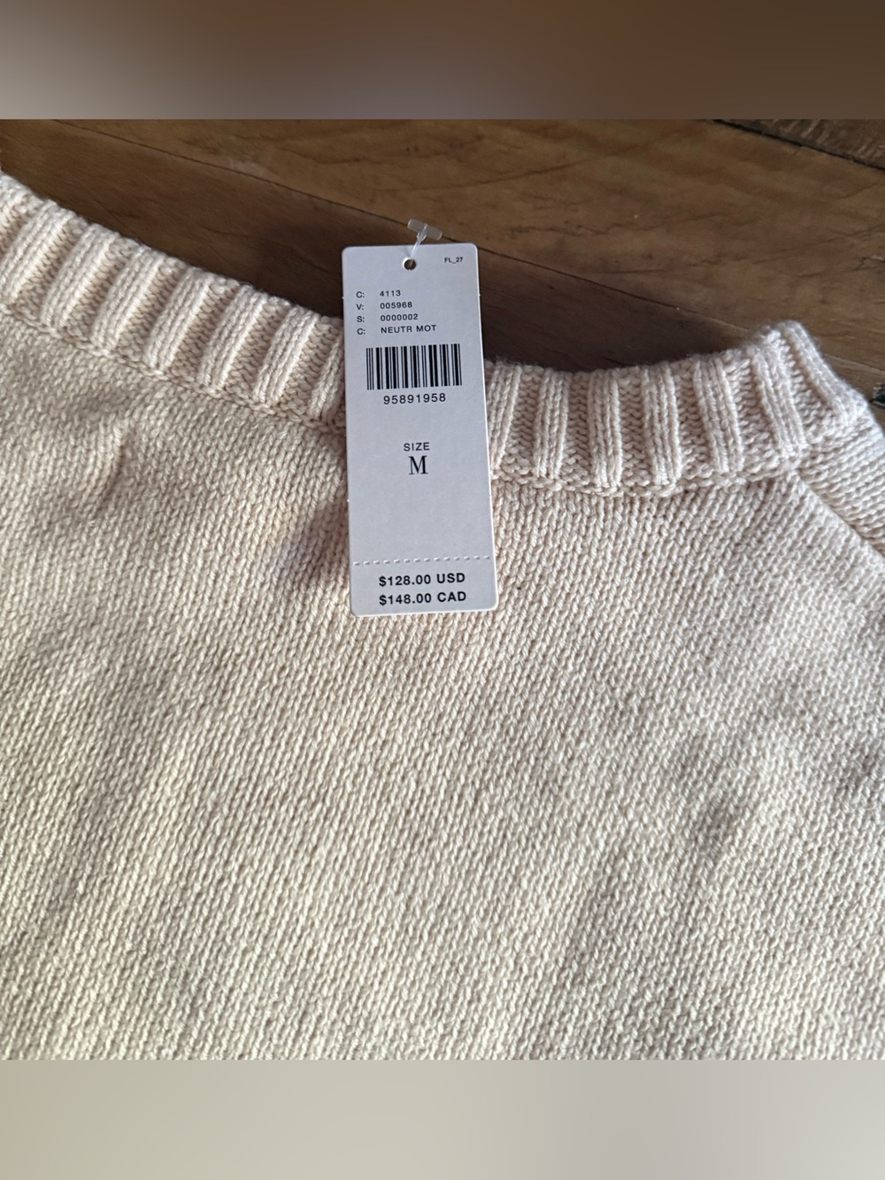 Anthropologie Porridge Jolene Pullover Sweater Size Medium New with tags - Picture 9 of 9